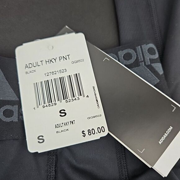 Adidas Hockey Baselayer Tights with Cup Mens Size S GQ9502 Black adiHockey Pants - Picture 6 of 6